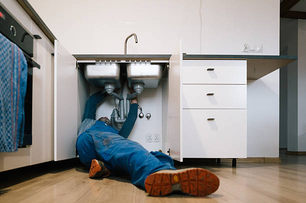Professional Drain Cleaning technician working in Mission, TX